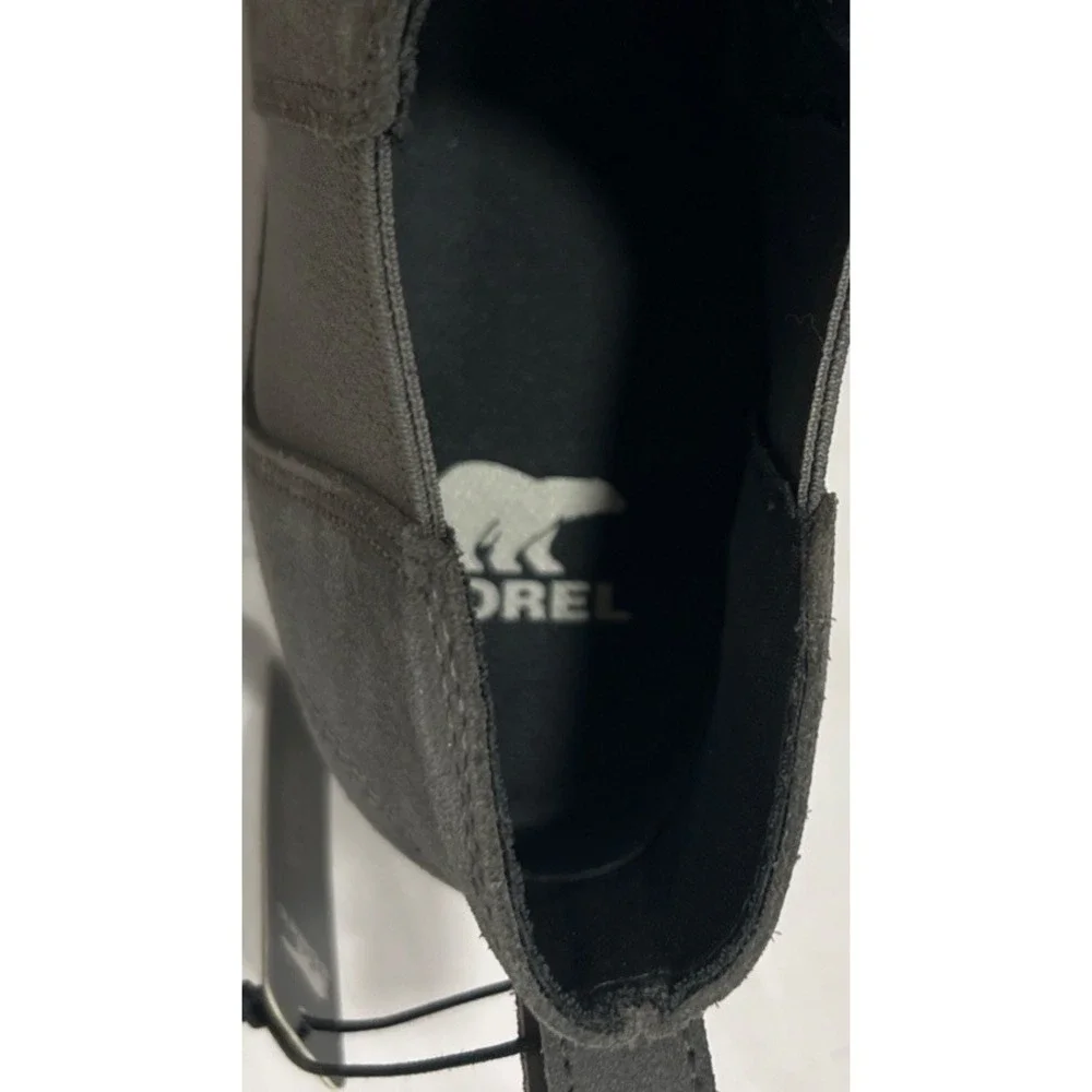New Sorel Evie II Chelsea Wedge Bootie Womens Quarry Gray NL5020 Waterproof  8.5